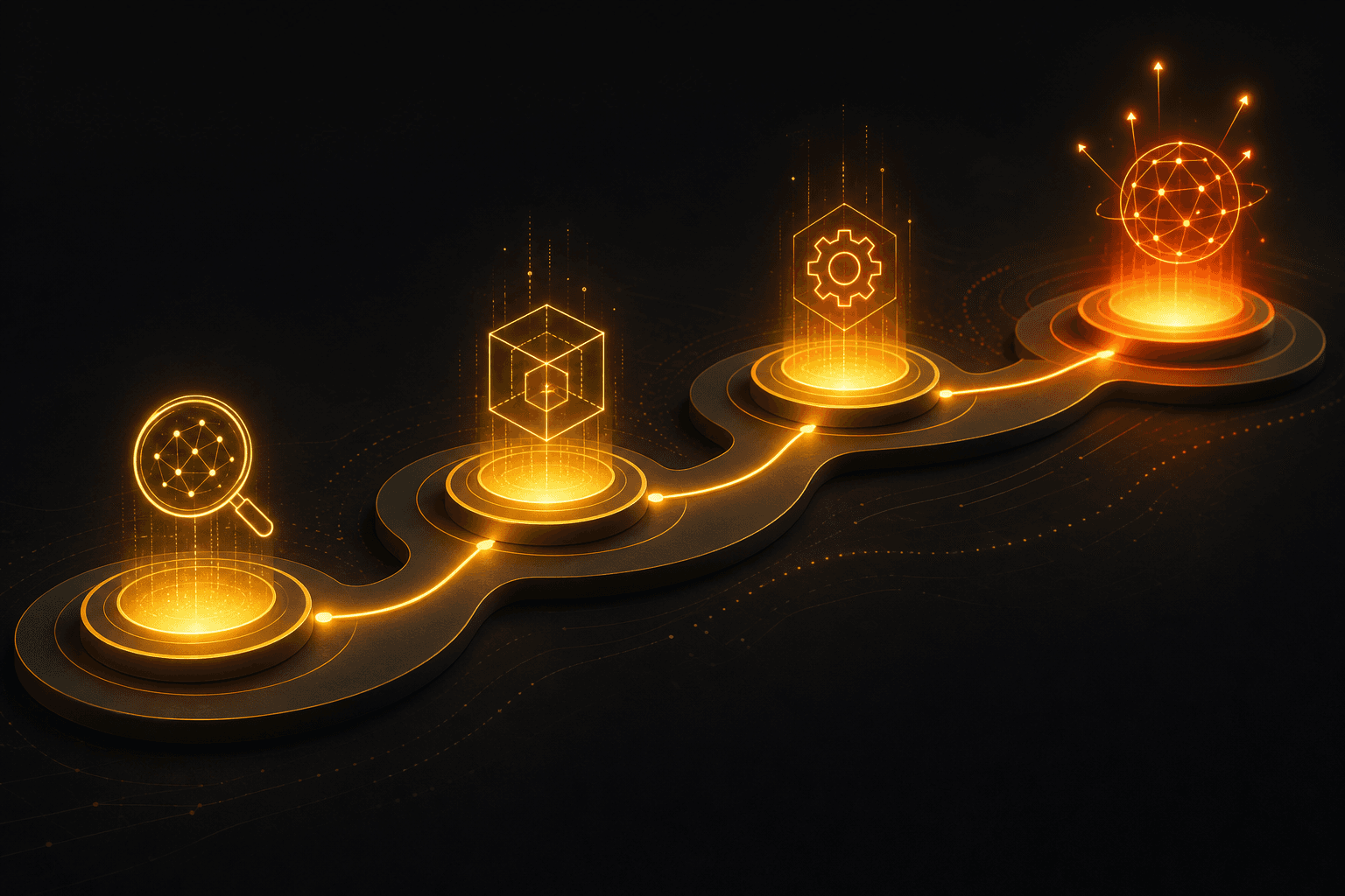 Roadmap de implementação de Inteligência Artificial — diagnóstico, prototipagem e produção empresarial